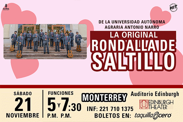 La Original  Rondalla de Saltillo, en  Monterrey